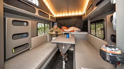 Crawler IZZ 428, offroad, wohnwürfel, caravans, test Crawler IZZ 428