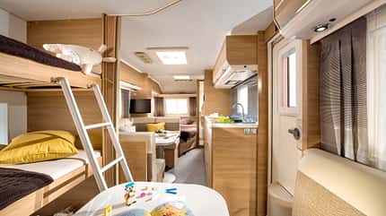 Adria, Adora 673 PK, Supertest, Familiencaravan, Kinder Adria Adora 673 PK