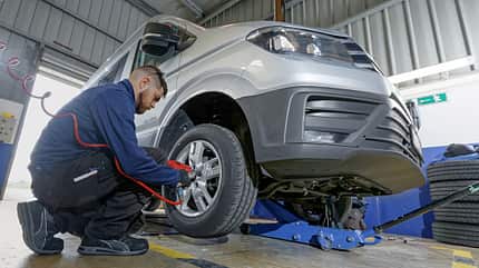 Somerreifentest, 2019_05 Somerreifentest, Reifenwechsel