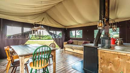 Wiesenbett, Glamping, Bauernhof, Safarizelt Wiesenbett Glamping Bauernhof