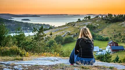 norwegen, reise, camper, wohnmobil Küstengegend in Norwegen