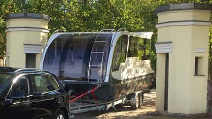 Caravans, boat, wasser, campingplatz, neuheit, trend Caravanboat