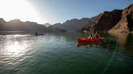 Hatta, Wadi Hub, Dubai, Emirate, Hadjar Gebirge Hatta Wadi Hub