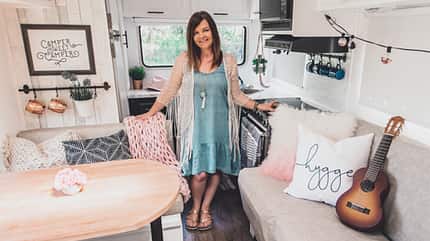 Vanguard, the DIY Mommy, 5th wheeler, wohnwagen, caravan Vanguard DIY-Wohnwagen