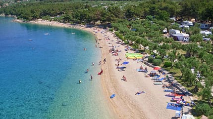 Campingplatz, familie, kroatien, camping.info, meer Camping Kovacine
