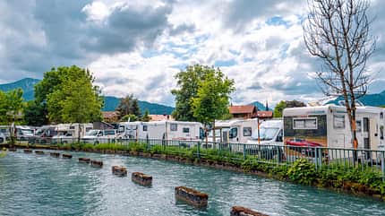 allgäu, deutschland, tour, wohnmobil, stellplatz Stellplatz in Oberstdorf