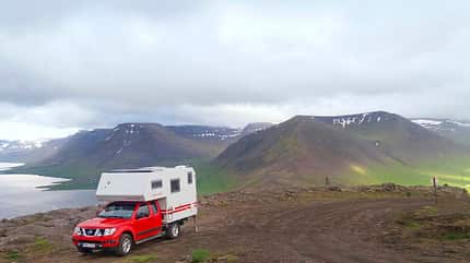 Leser auf Tour, Island, Westfjorden Leser auf Tour - Island