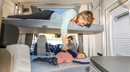 challenger, test, genesis 274, familie, teilintegriert, wohnmobil Challenger Genesis 274