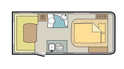 Vergleichstest, Sterckemann, Sterckemann Starlett 480 CP, Caravans, Queensbett, günstig Sterckeman Starlett 480 CP
