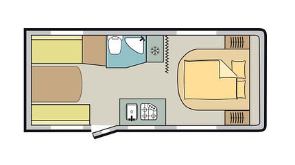 Vergleichstest, LMC, Style 450 D, Caravans, Queensbett, günstig LMC Style 450 D