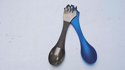 camping, besteck, light, my, fire, spork, original, titanium Camping-Besteck