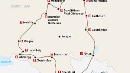 allgäu, tour, camping, urlaub