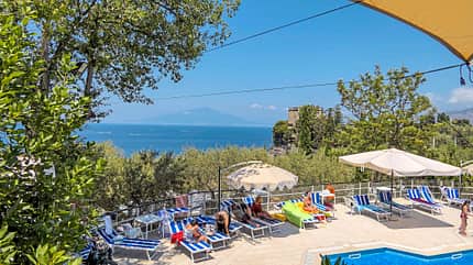 süditalien, küste, wohnwagen, urlaub Amalfi Küste