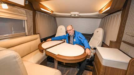 hymer, b-klasse, quickcheck, mobil, camper Hymer B-Klasse 790 ML Innenausstattung