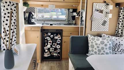 DIY-Caravan, Wohnwagen, Caravanlife, Instagram instagram.com/abgefahren.blog