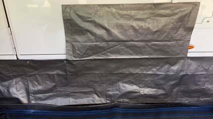 DIY, Lesertipp, Windschürze, Bodenschürze, Plane DIY Lesertipp Windschürze