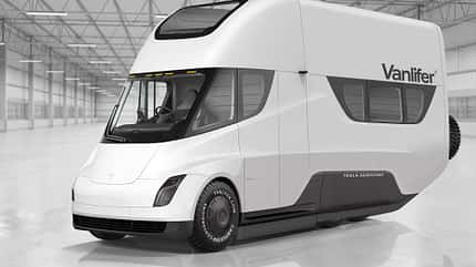 08/2019, Tesla Wohnmobil Vanlifer Tesla Wohnmobil Vanlifer