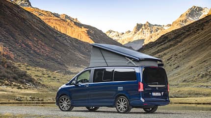 Westfalia, Marco Polo, Mercedes V-Klasse, Vito, Basisfahrzeug, Vergleich, 2020 Westfalia Marco Polo