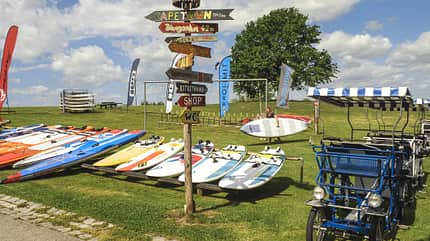 Stellplatz, Franken, Seen Fränkisches Seenland Stellplatzfokus