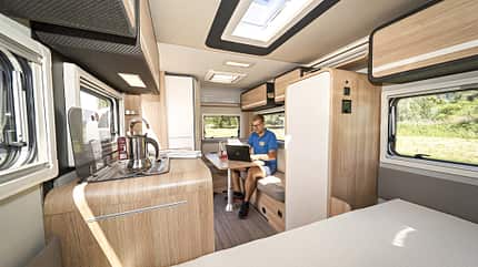 Knaus, Travelino, Kompaktcaravan, Leicht, Vergleichstest, Knaus Travelino (2020)