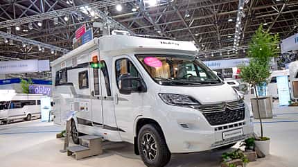 Hobby, Optima Ontour Edition, V65 GQ, 2020, Teilintegriert, Ti, Caravan Salon Hobby Optima Ontour Edition V65 GQ (2020)