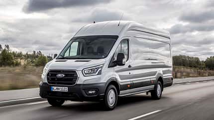 Ford, Transit, Fahrt, 2020, neues Modell, basisfahrzeug Ford Transit (2020)