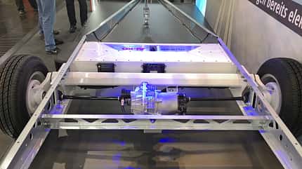 E-Chassis, Caravan Salon, Alko E-Chassis Caravan Salon