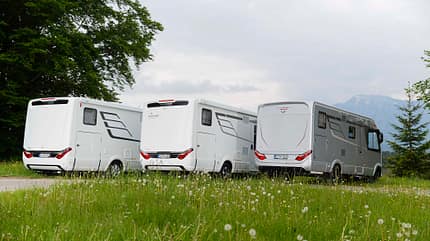 Hymer, B-Klassen, Integrierte, Vergleich, 2020 Hymer B-Klassen im Vergleich