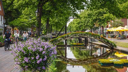 Papenburg, Emsufer, Niederlande Reiseziel Papenburg