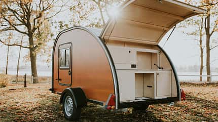 Kulba Woody, Teardrop-Caravan, Wohnwagen, Mini-Caravan Kulba Woody (2020)