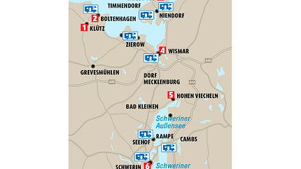 Wohnmobil-Reise Mecklenburg-Vorpommern