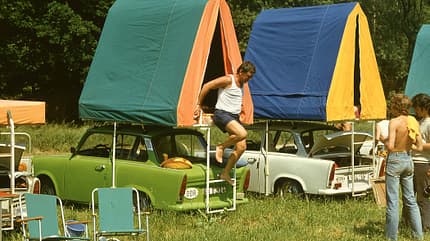 Camping, Reise, DDR, Deutschland, Ostdeutschland Camping in der DDR