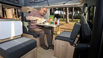 Dreamer, Cap Land, Campingbus, Bad, Test, kompakt Dreamer Cap Land (2019)
