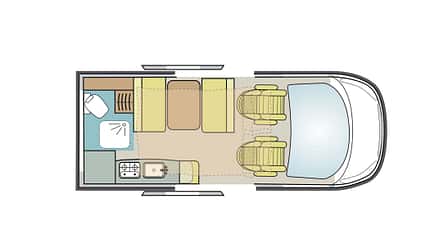 Dreamer, Cap Land, Campingbus, Bad, Test, kompakt Dreamer Cap Land (2019)