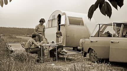 Dübener Ei, Caravan, Würdig 301-2, DDR, Reise Würdig 301-2 Dübener Ei