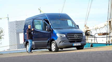 Mercedes Sprinter, Assistenzsysteme, Basisfahrzeug Mercedes Sprinter