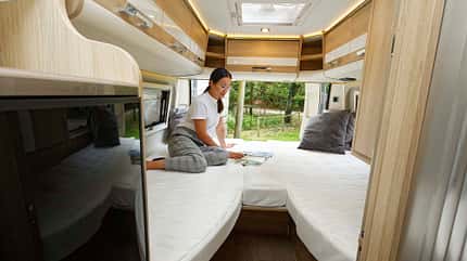 Dreamer, Selected D 68 Limited, Test, Campingbus, Einzelbetten Dreamer Select D68 Limited (2020)