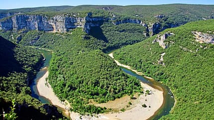 Reise, Ardeche, Frankreich, Wohnwagen, mediterran Reise Ardeche Frankreich