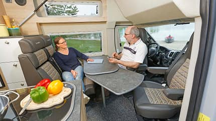 Reisemobil, Vergleich, Test, Karmann Dexter 595, La Strada Avanti H Plus Karmann Dexter 595 und La Strada Avanti H Plus im Test