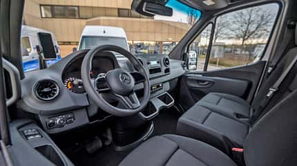 Mercedes e-Sprinter Transporter mit Elektroantrieb Mercedes e-Sprinter Transporter mit Elektroantrieb