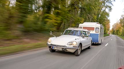 Caravan, Nostalgie, Notin Résidence , Citroën ID Break Caravan Notin Résidence und Citroën ID Break