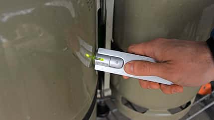 Caravn, Gas, Füllstand, messen, prüfen Caravan Gasfüllstand messen