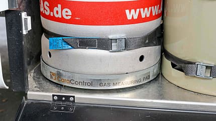 Caravn, Gas, Füllstand, messen, prüfen Caravan Gasfüllstand messen