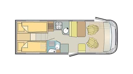 Etrusco, I 6900 SB, Integriert, Wohnmobil, Vergleichstest Etrusco I 6900 SB (2020)