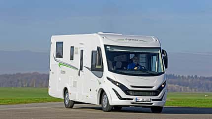 Forster, I 1741 QB, Integriert, Wohnmobil, Vergleichstest Forster I 1741 QB (2020)