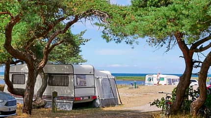 campingplatz, archiv, seenland, dänemark Sanddobberne Camping