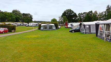 campingplatz, archiv, seenland, dänemark Maribo So Camping