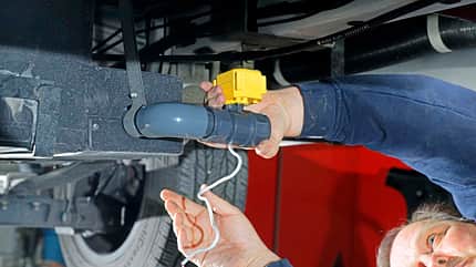 Ablassventil, Entsorgung, Grauwasser, Abwasser, Wohnmobil Elektrisches Ablassventil