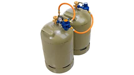 Gasumschaltanlage, Duomatic, Gasflaschen, Wechsel, Gasdruckregler Gasumschaltanlage Duomatic