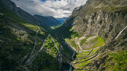 Trollstigen, Norwegen, Reise, Straße Trollstigen Norwegen